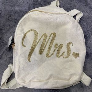 Mrs Bride Mini Backpack NWT